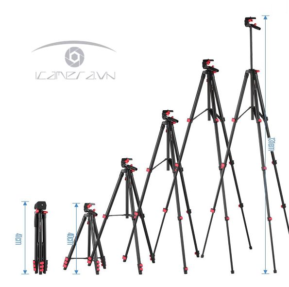 Chân máy ảnh Tripod Kingjoy VT-832