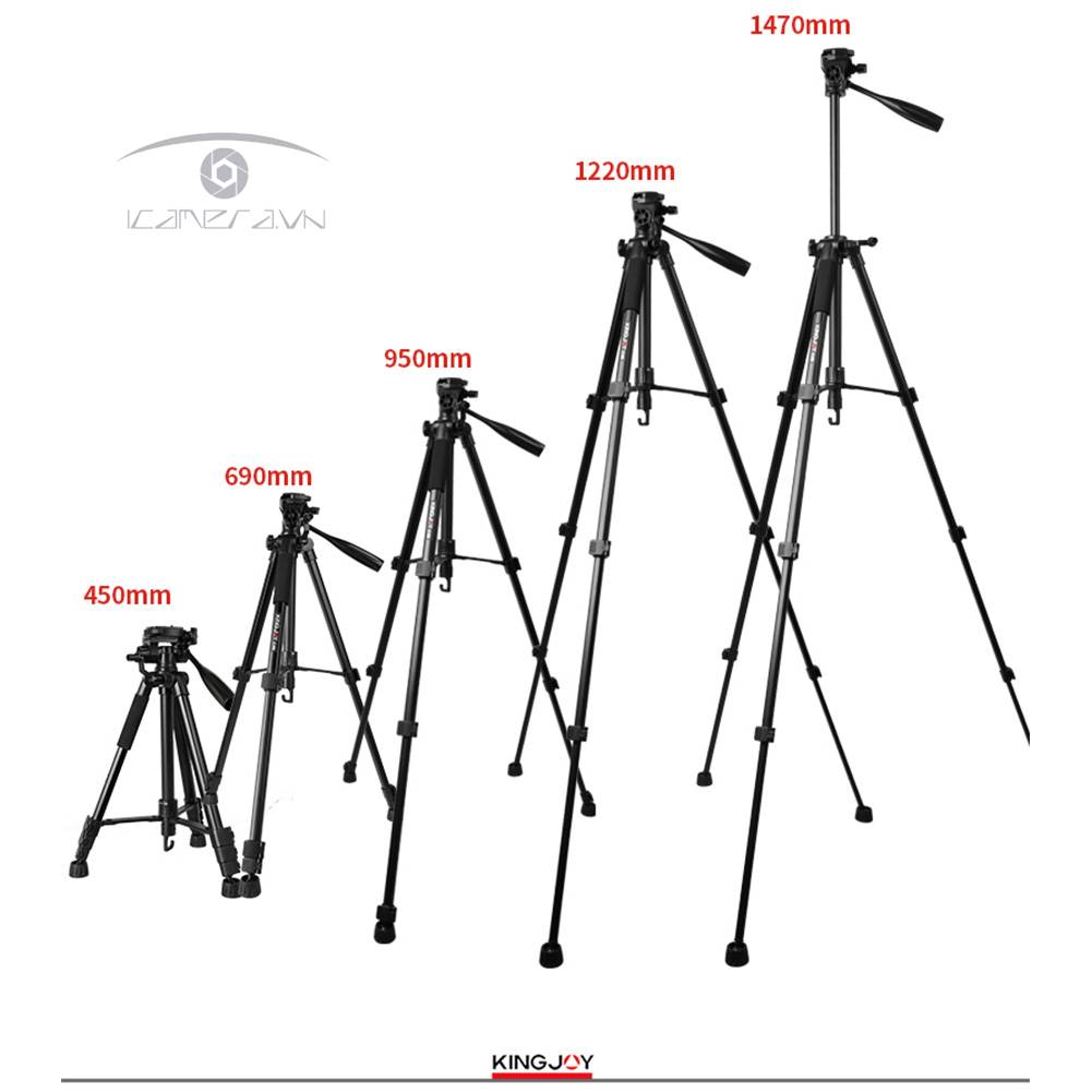 Chân máy ảnh Tripod Kingjoy VT-860