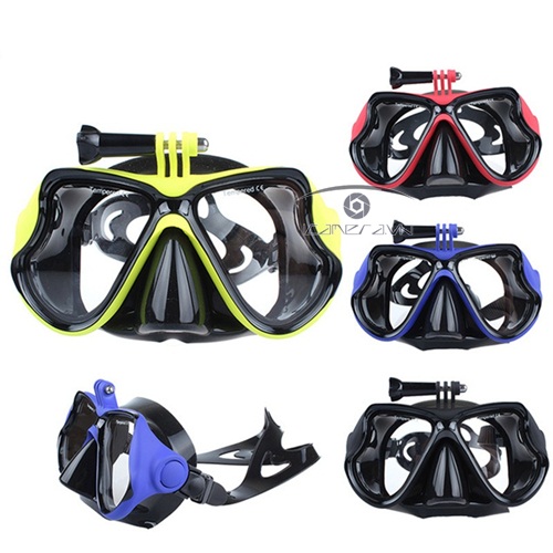 Kính lặn biển gắn Camera Gopro Hero cao cấp kèm hộp đựng GM-02