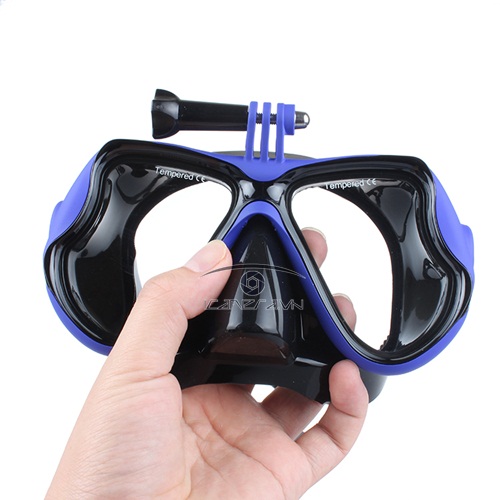 Kính lặn biển gắn Camera Gopro Hero cao cấp kèm hộp đựng GM-02