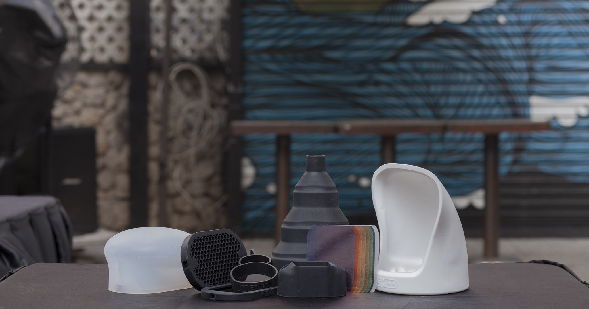 Bộ phụ kiện tản sáng cho đèn Flash 6 trong 1 Goldpt