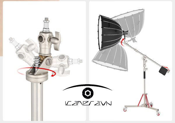 Chân đèn lightstand boom BS-3060 Plus