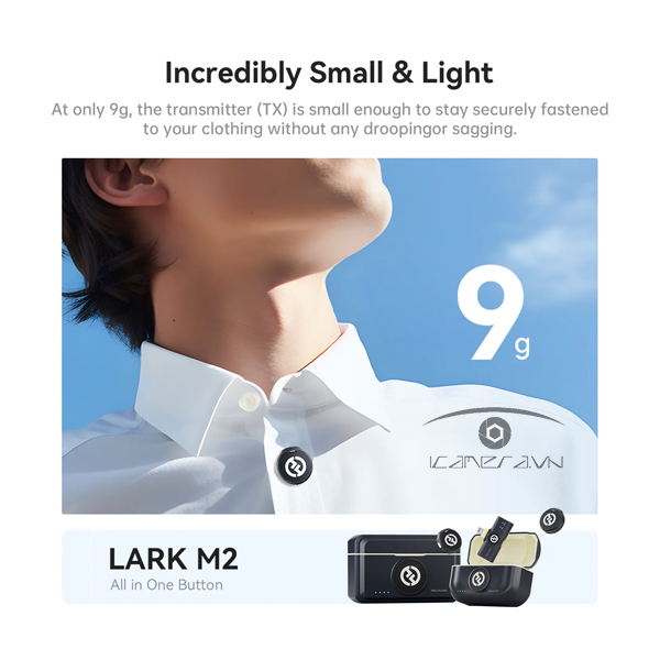 Micro thu âm Hollyland Lark M2