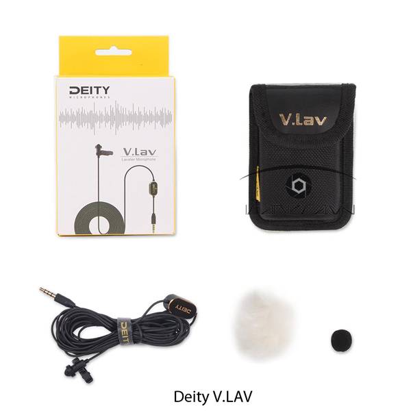Microphone thu âm có dây hiệu Deity V.Lav Omnidirectional Lavalier