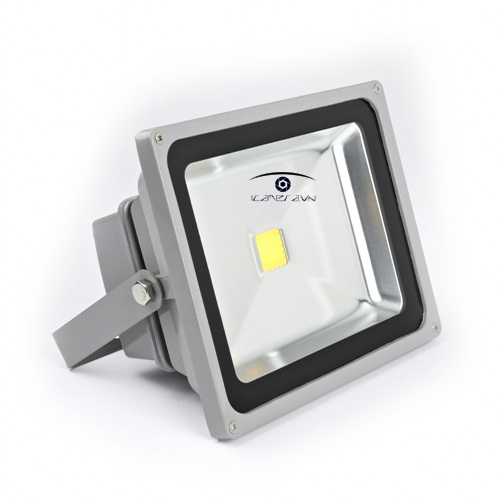 Đèn chiếu sáng backdrop sân khấu Led Flood light 50w màu vàng