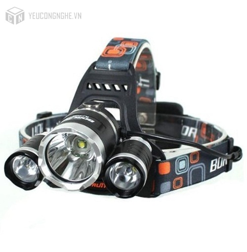 Đèn led đeo đầu 3 đèn high power headlamp