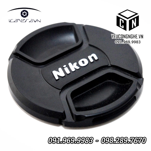 Nắp ống kính Nikon 55mm chống trầy xước lens giá rẻ