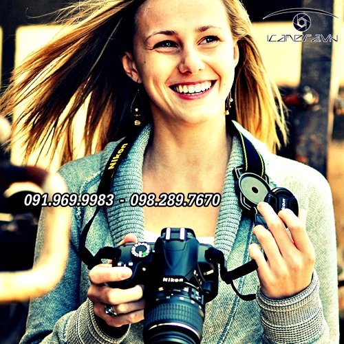 Lens Cap Holder đế gài nắp ống kính máy ảnh 43, 52, 55mm