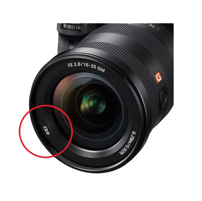 Nắp lens ống kính Sony 82mm