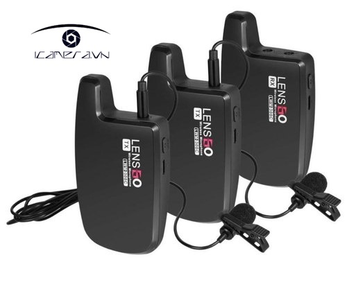 Microphone thu âm không dây LENSGO LWM-308C DOUBLE ( 2 Phát - 1 Nhận )