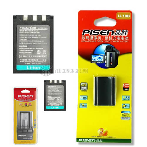 Pin máy ảnh  Olympus Li.10B Pisen