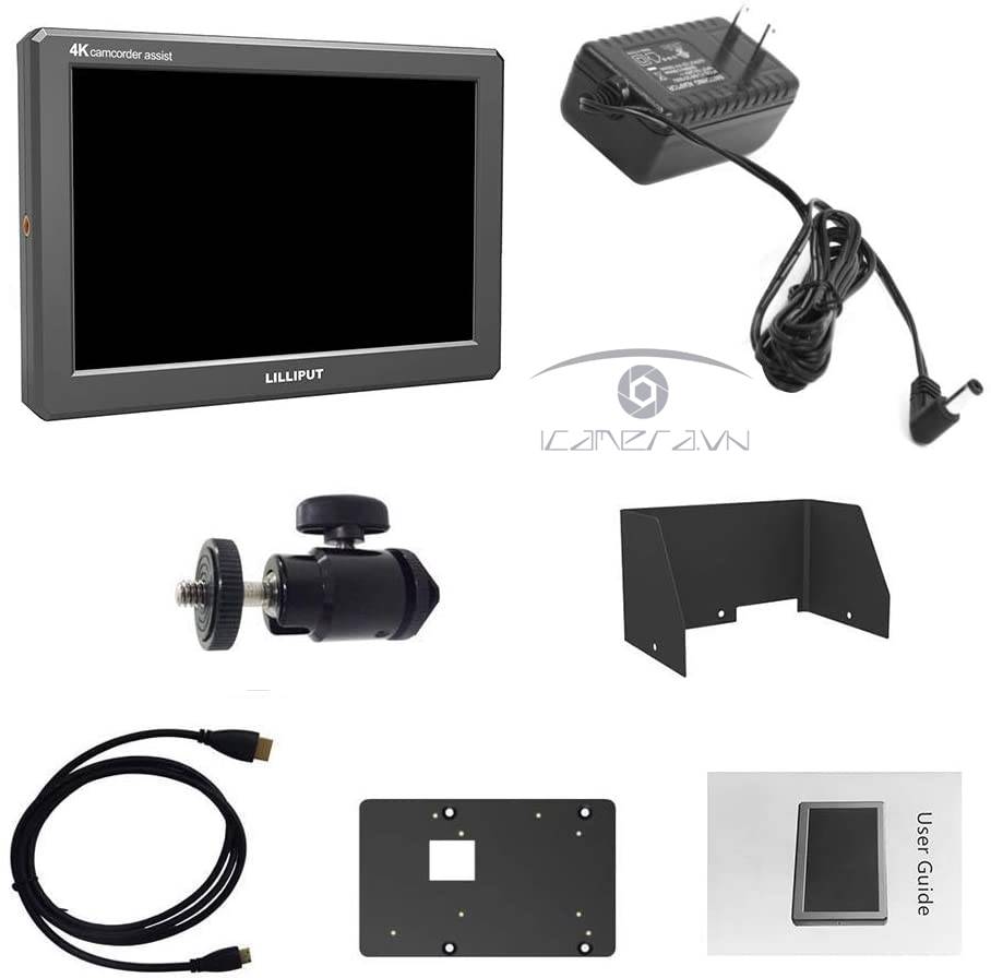 Màn hình monitor Lilliput A8 8.9 inch cổng HDMI