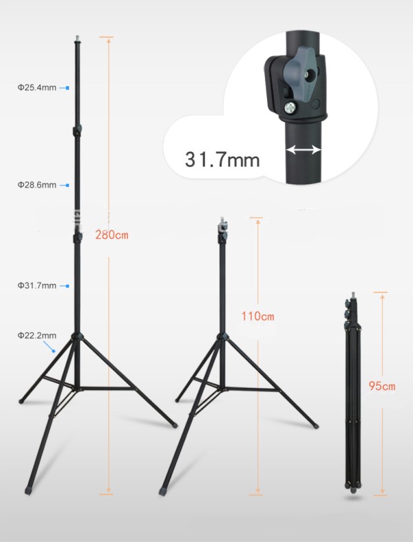 Khung treo phông di động chuyên nghiệp kích thước 2.8m x 3.7m