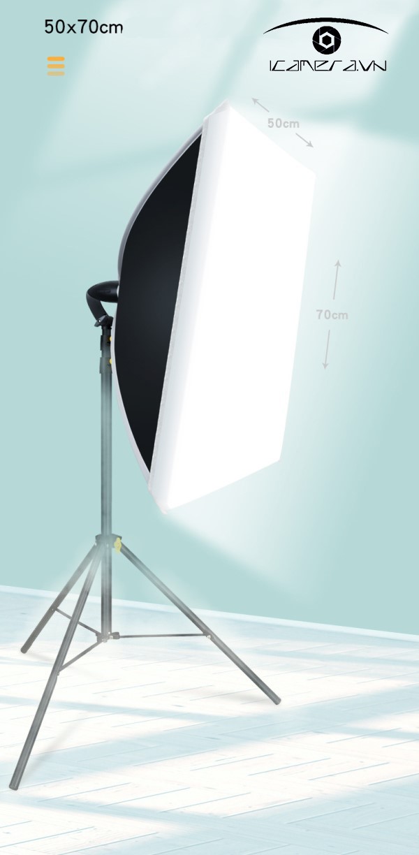 Softbox tản sáng 50x70 cm chất liệu cao cấp