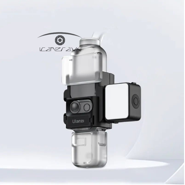 Ulanzi LM18 Mini LED Video Light for DJI Osmo Action 4/3 & Pocket 3