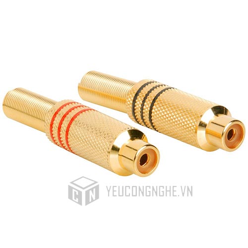 Jack AV đầu 3.5mm mạ vàng giá rẻ