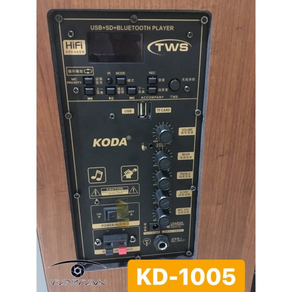 loa keo di dong vo go koda kd 1005 gia re ha noi