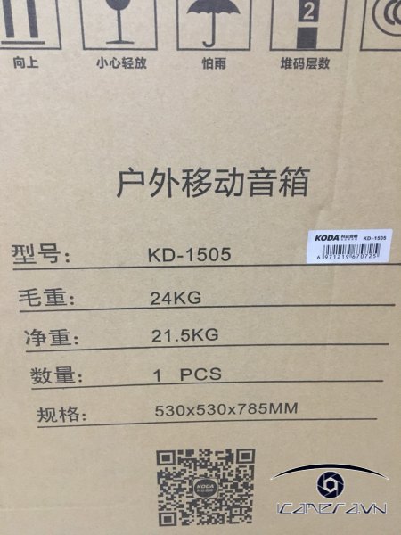 loa keo di dong vo go koda 1505 gia re ha noi