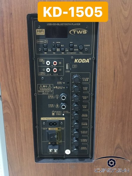 loa keo di dong vo go koda 1505 gia re ha noi