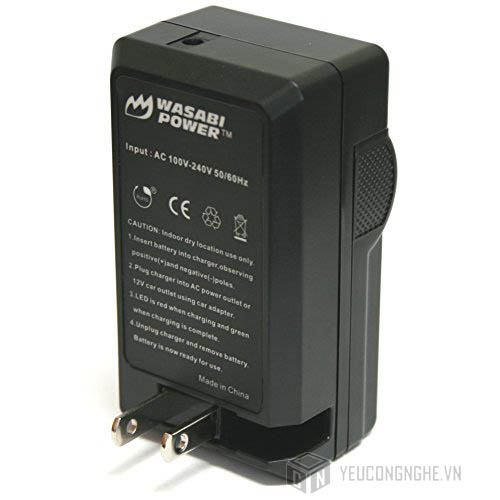 Sạc cho máy ảnh Canon LP-E6 Wasabi