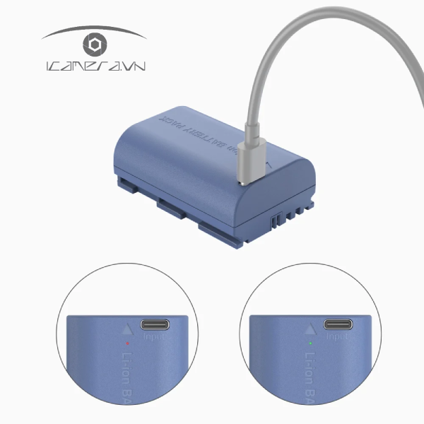 Pin máy ảnh SmallRig LP-E6NH USB-C 4264