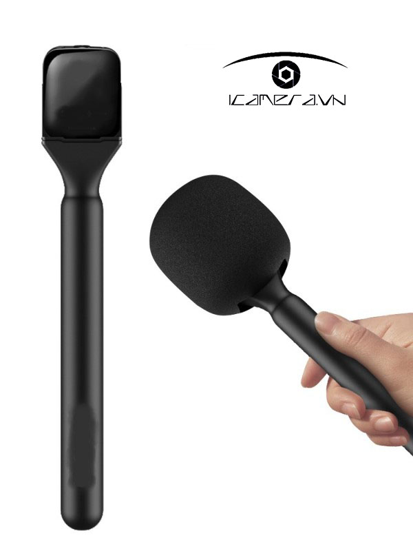Tay cầm phỏng vấn gắn micro M28 cho Micro Rode , Saramonic , Boya , DJI