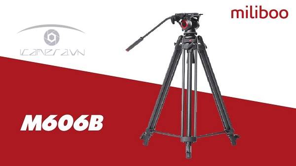 Chân máy quay Tripod Miliboo M606B