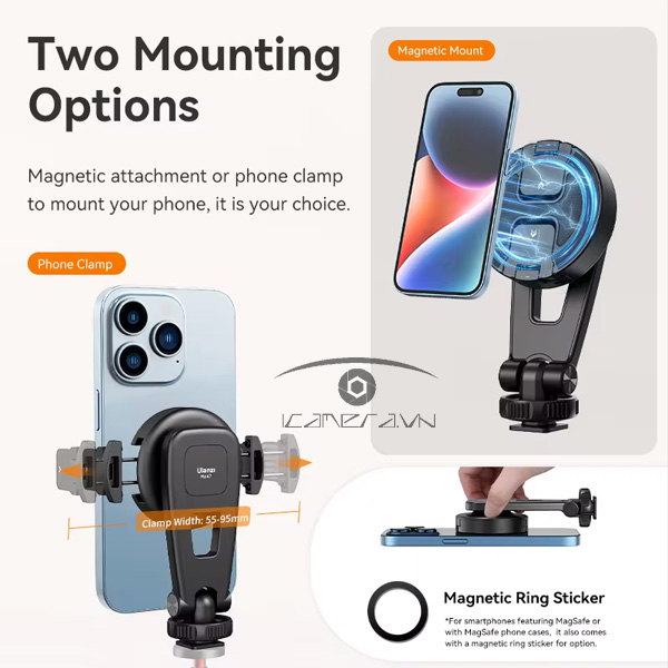 Kẹp điện thoại Ulanzi MA47