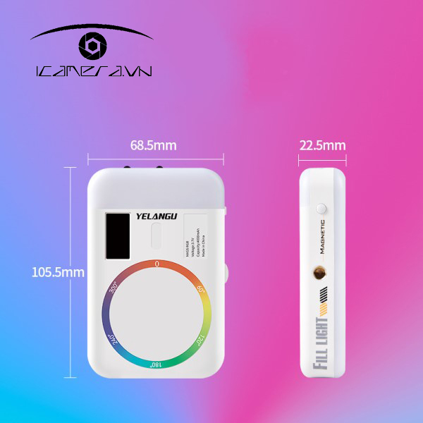 Đèn led Video YELANGU MAG5 RGB
