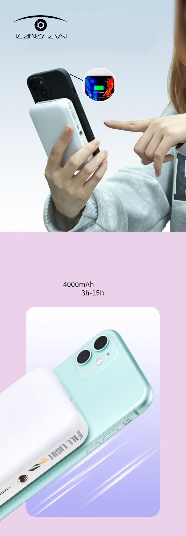 Đèn led Video YELANGU MAG5 RGB