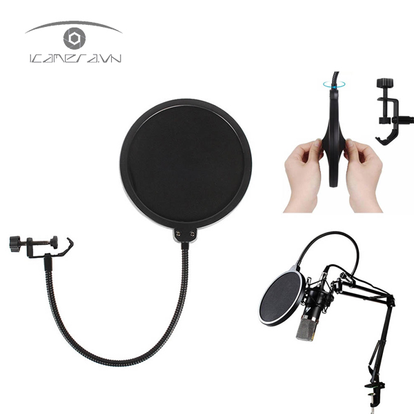 Màng lọc âm cho mic thu âm Pop Filter WS-04 giá rẻ