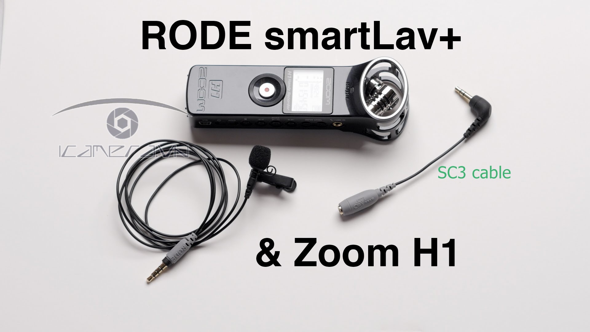Jack nối mic SC3 từ Rode Smartlav+ vào máy ảnh, máy quay, máy ghi âm