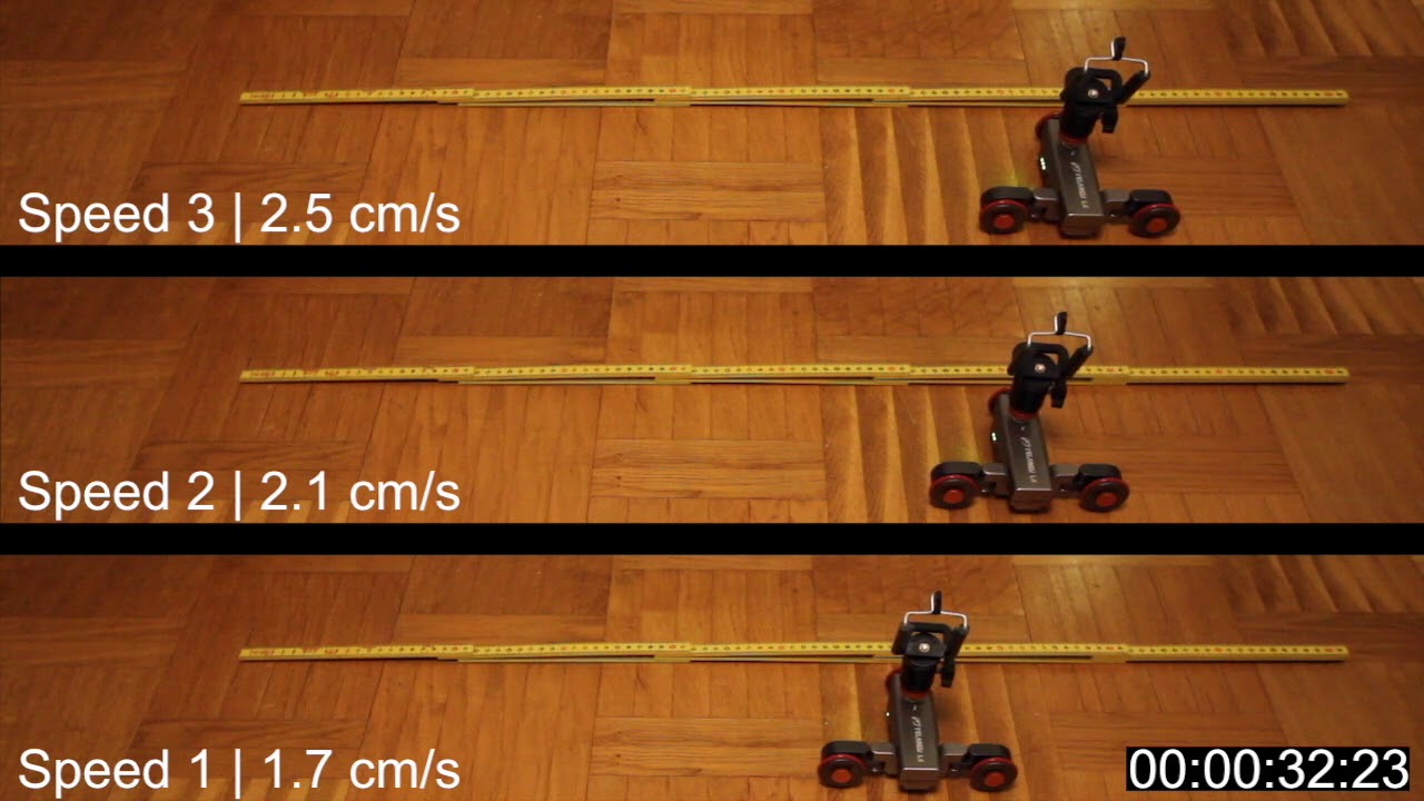 Dolly điện Yelangu L4 kèm điều khiển từ xa hỗ trợ quay phim timelapse