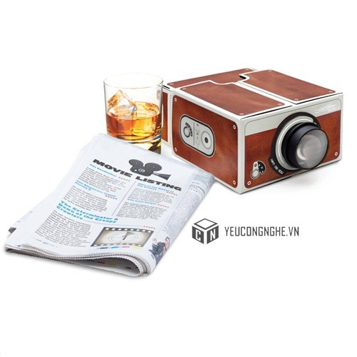 Máy chiếu mini cho điện thoại di động smartphone projector 2.0 iPhone, Samsung, Oppo, Sony