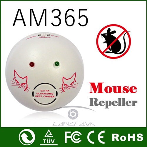 Máy đuổi chuột sóng siêu âm cho gia đình Avision AM-365