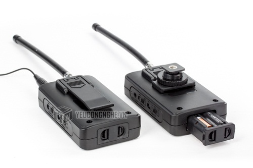 Mic song phin thu âm gài áo không dây SR-WM4C VHF Wireless Microphone Saramonic