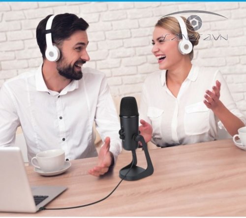 Mic thu âm BY-PM700 cho máy tính, PC để thu âm clip ASRM độ nhạy tiếng cao