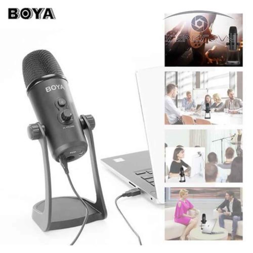 Mic thu âm BY-PM700 cho máy tính, PC để thu âm clip ASRM độ nhạy tiếng cao