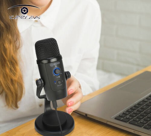 Mic máy tính Boya BY-M500 USB microphone cho PC & điện thoại Android