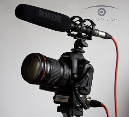 Mic thu âm Rode NTG2 phỏng vấn Condenser Shotgun Microphone