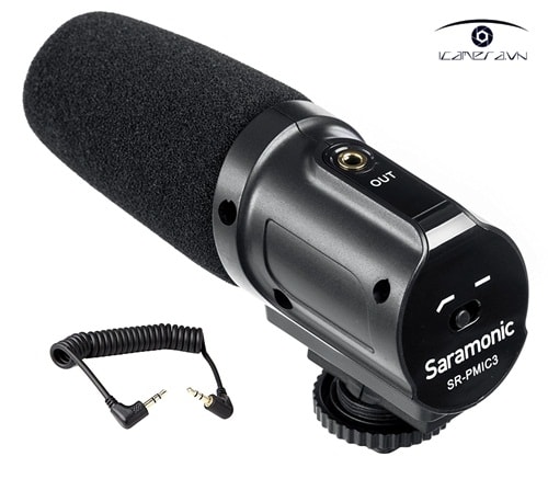 Míc thu âm cho máy ảnh máy quay Saramonic SR-PMIC3 Surround Microphone