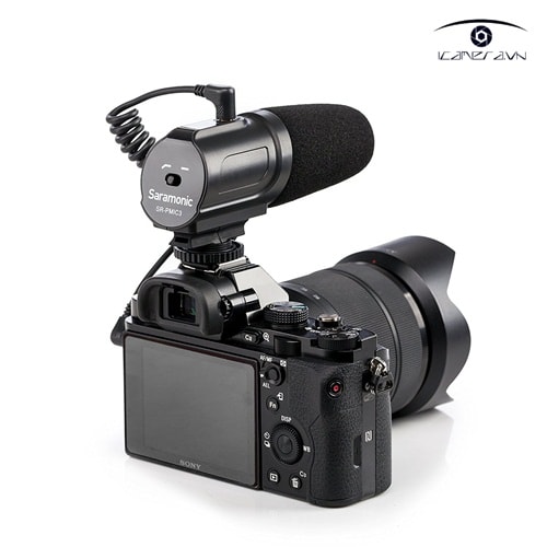 Míc thu âm cho máy ảnh máy quay Saramonic SR-PMIC3 Surround Microphone