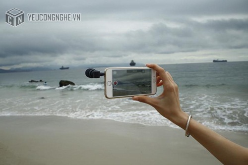 Mic thu âm định hướng cho iPhone, iPad, iPod Touch, Mac Saramonic Smartmic