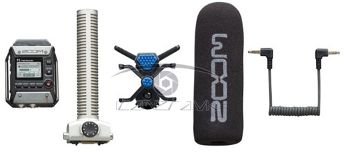 Bộ thu âm Zoom F1-SP kèm mic định hướng phỏng vấn