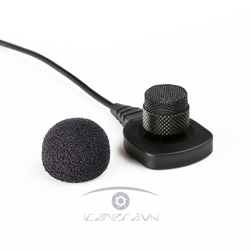 Mic gài dạng pin đính Boya BY-HLM1 jack 3.5mm cho DSLR camera