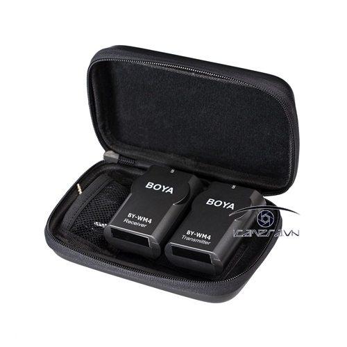 Mic thu âm gài áo không dây BOYA BY-WM4 Wireless Lavalier Microphone