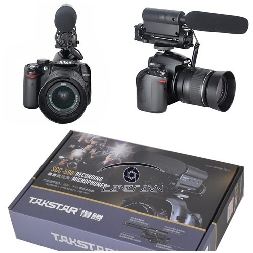 Mic thu âm gắn máy quay TAKSTAR SGC-598 DV / DSLR Camera