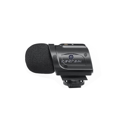 Mic thu âm Saramonic SR-PMIC2 Mini Stereo Condenser Microphone cho DSLR Camera, máy quay