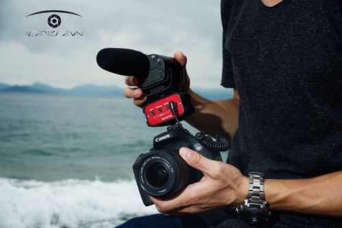 Mic thu âm Saramonic Vmic condenser microphone cho DSLR Camera và máy quay