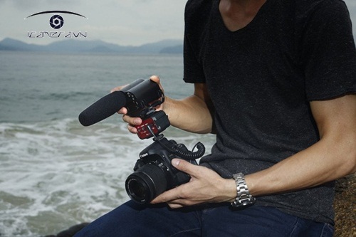 Mic thu âm Saramonic Vmic condenser microphone cho DSLR Camera và máy quay